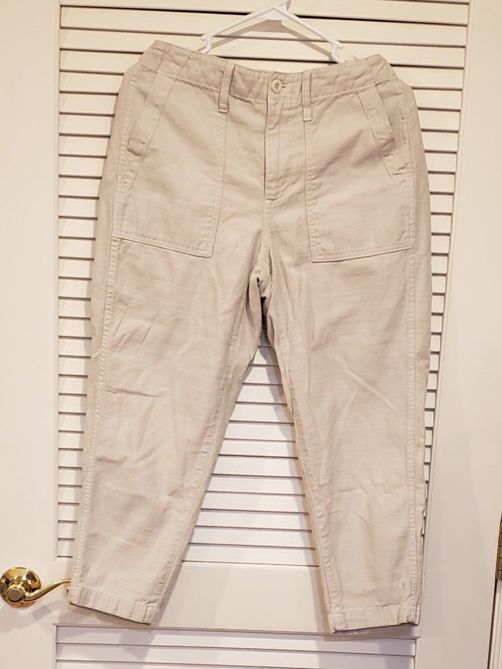 Women's Madewell Griff Tapered fatigue pants size P26